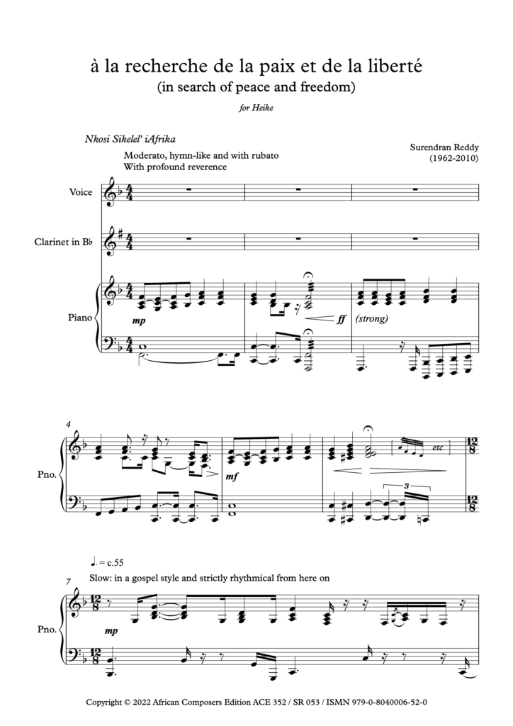 a la recherche de la paix et de la liberté sample for website