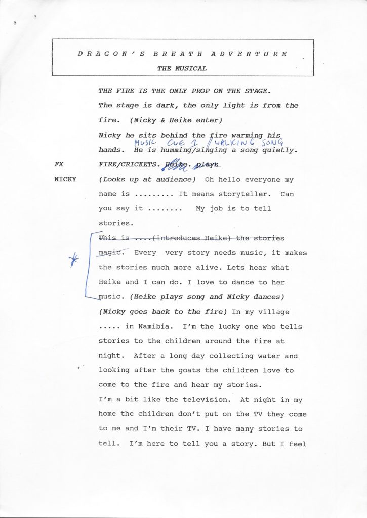 the friendly dragon (children's musical theatre)