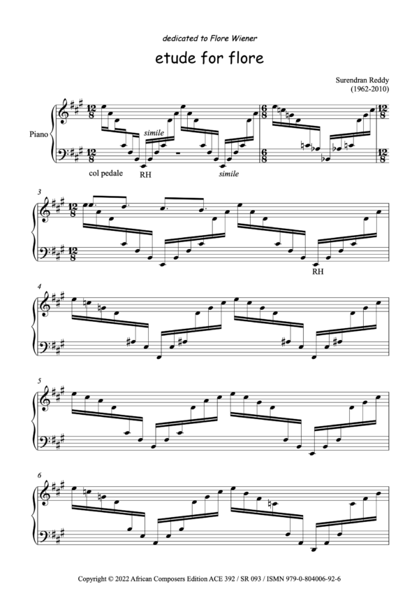 etude for flore