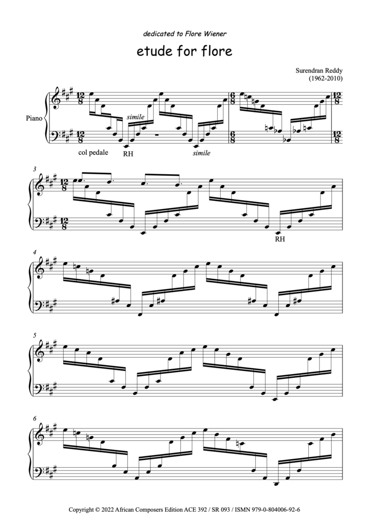 etude for flore